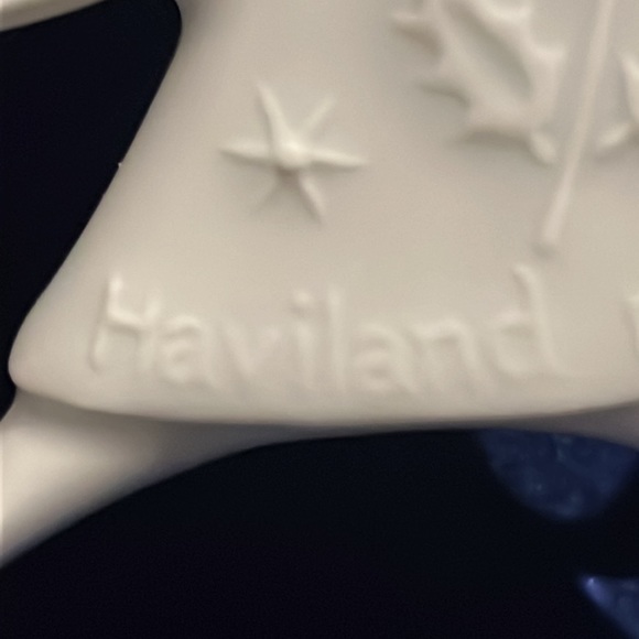 1973 Haviland Christmas ornament France "Dancing Bells" Discontinued - Picture 7 of 11